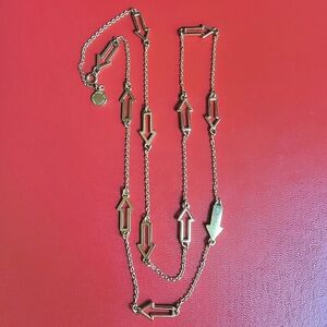 Marc Jacobs Logo Arrows Necklace